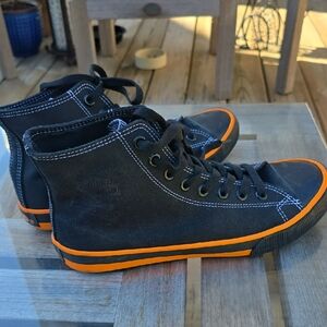 Mens Harley-Davidson High Top Sneakers Size 8.5
